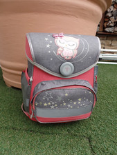 * BELMIL Schulranzen* ultra leicht 980g* rosa/grau* Eule* TOP*