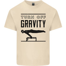 Seit Pferd Gymnastik Drehen Über Gravity Herren Baumwolle Maglietta T-Shirt