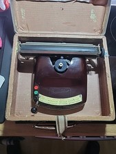 Antike Schreibmaschine Optima-Bambino-DDR 50/60iger Jahre mit Beschreibung