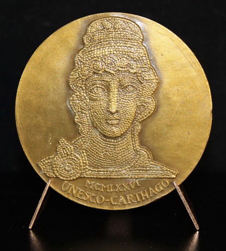 Medaille unesco cathago - medaille,