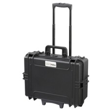 Outdoor Case + Rasterschaum | IP67 Koffer wasserdicht | Roll-Trolley | 50x35x19