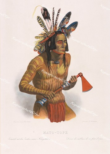 Indianer amerika mandan sioux - amerika,