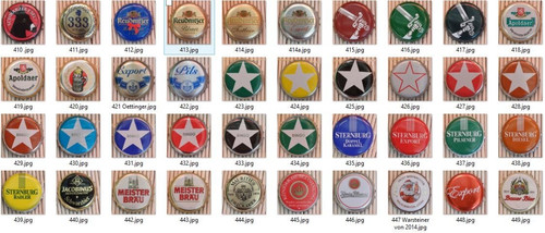 Kronkorken bottle caps 250 - bottle,