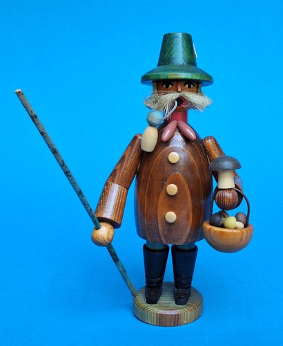 Räuchermann pilzsammler 19cm - räuchermann,