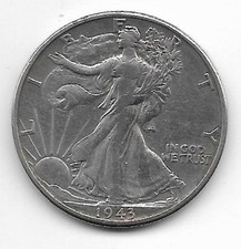 Half Dollar 1943 Walking