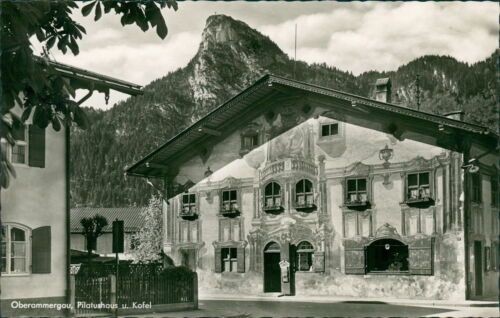 Ansichtskarte oberammergau - ansichtskarte,