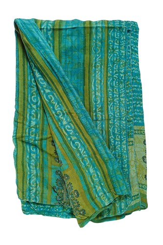 Reine krepp seide sari 100 - reine, 100%