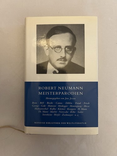 Robert neumann meisterparodien - neumann,