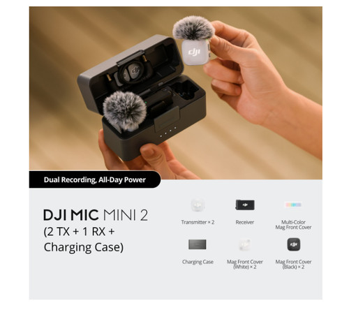 Dji mic mini mikrofone - mic,