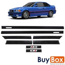 6  Türleisten Seitenleisten Zierleiste für Bmw E36 Coupe M3-Stil 1990-1999