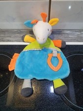 Buntes "Giraffe" Schmusetuch -