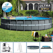 Intex Frame Pool Set Ultra Rondo XTR Ø732x132 cm Swimming Pool Schwimmbecken