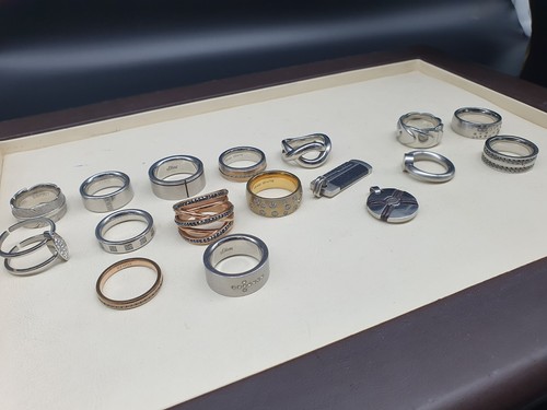Modeschmuck designer ringe - 15,