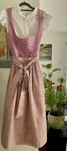 Dirndl mit schürze rosa von - mit,
