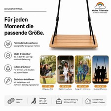 Holzschaukel Gartenschaukel