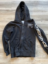 Staccato Sweatjacke Junge Gr 152 STC Hoodie Kspuzenjacke Schwarz Guter Zustand