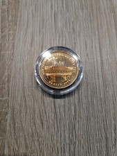 200 Jahre Brandenburger Tor - PP-Medaille - 26mm- vergoldet-in Kapsel