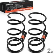 2x Federn Fahrwerksfeder Vorne