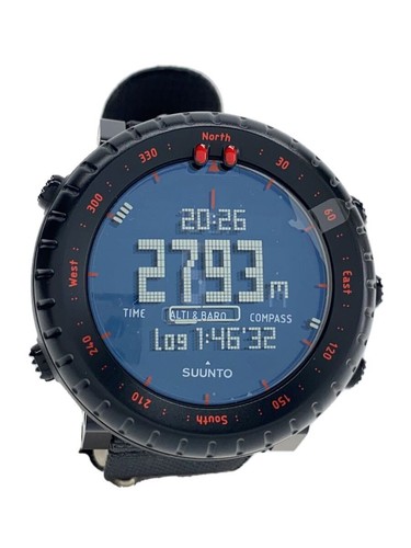 Suunto core black red - red, quarz