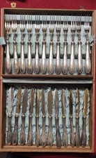 24 tlg. Obstbesteck, wohl