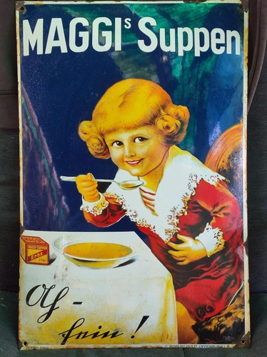 Maggi emaile schild ferro - schild,