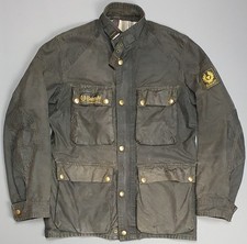 Herren Belstaff Black Wax