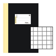 Ursus Geschäftsbuch DIN A4 kariert, schwarz Hardcover 288 Seiten # 608361 B-Ware