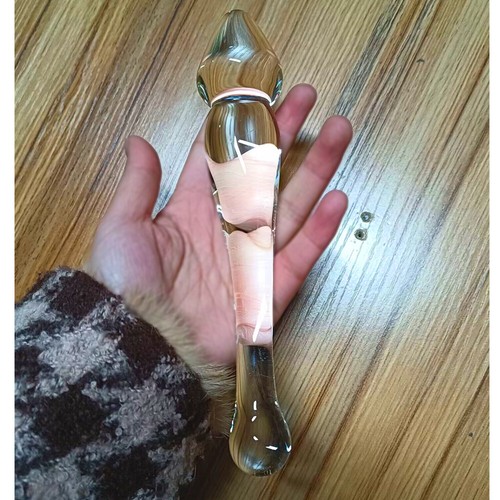 20cm 4cm kristallglas dildo - *,