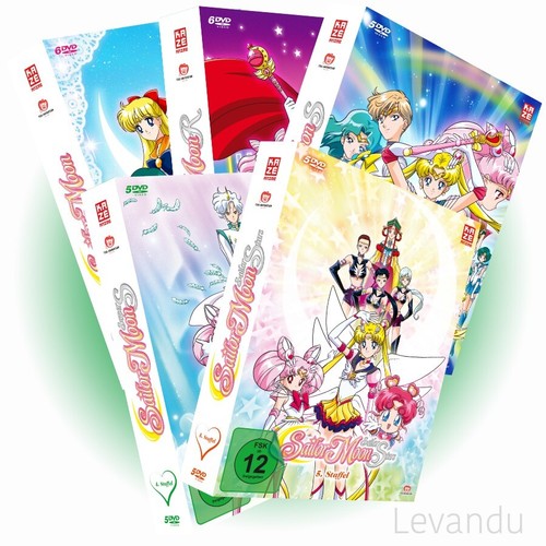 Dvd sailor moon - dvd, 1-5