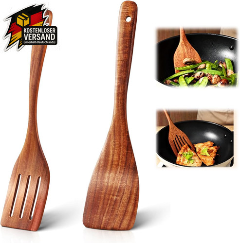 Holz pfannenwender set - set, 2