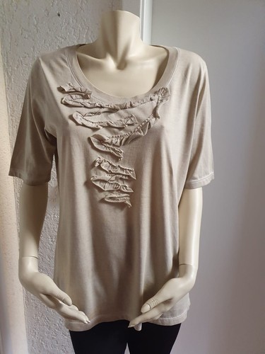 Shirt olsen 44 beige - t-shirt,, gr.44,