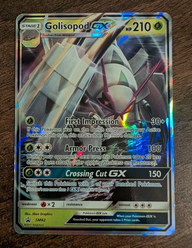 Golisopod sm62 holo sonne - gx, &
