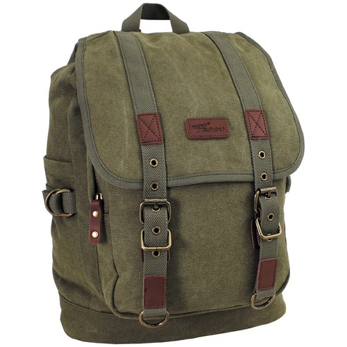 Puretrash rucksack canvas oliv - puretrash,