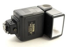 Sunpak auto 433 D Thyristor mit TTL Blitzfuß Minolta und Bedienungsanleitung