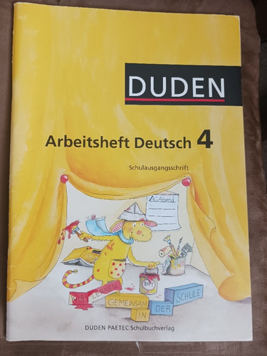 Duden arbeitsheft deutsch - duden, 4