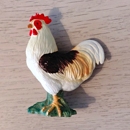 Schleich hahn bunt 13127 - hahn,