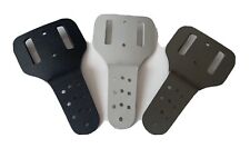 1x Kydex Gürtel Steg / Gürtelschlaufe Messer-scheiden / Holster SteinGrau Oliv