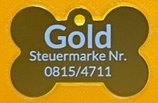 Alu Hundemarke / DogTag /