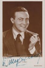 WILLY FRITSCH Original Autogramm signierte Ross Postkarte 30er Jahre