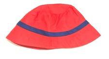 Fischerhut Sonnenhut Anglerhut Fussball Ultras Cap Mütze ROT BLAU #100