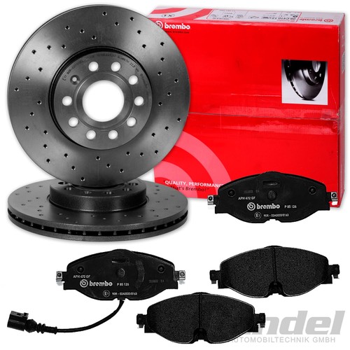 Brembo gelochte bremsscheiben - gelochte, bremsscheiben+