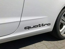 Teilen 2 x quattro Aufkleber