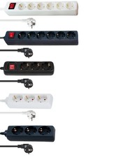 Steckdosenleiste mit / ohne