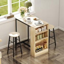 HOMCOM Bartisch mit Barhocker