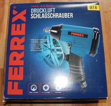Ferrex Druckluft Schlagschrauber v. 2020 6,3Bar Neuwertig