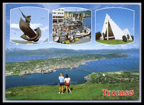 Ansichtskarte tromso - ansichtskarte,