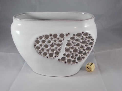 Dekorative studiokeramik vase - studiokeramik,