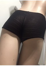 Damen - Uncle Sam Jogging Sport Fitness Hotpants    Gogo Tanz Strand Gr. S