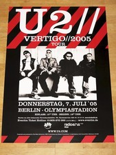U2 PROMO POSTER - VERTIGO TOUR