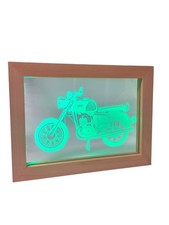 125 150 led - 125, led-holzrahmen